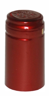 Ruby Red PVC Shrink Capsules (Bag of 30)